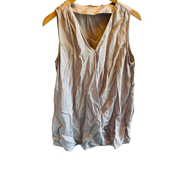 Soft Surroundings Tops - SOFT SURROUNDINGS Taupe Faux Wrap Top